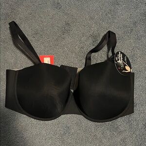 SPANX strapless black bra 38DD NEW